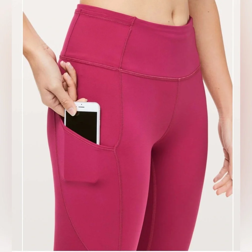 Lululemon Women's Fast & Free 7/8 Tight II Nulux 25